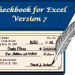 Checkbook For Excel