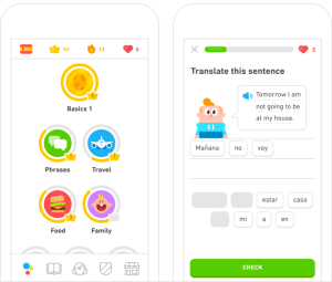 Duolingo: language lessons 1