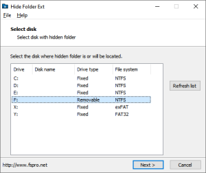 Hide Folder Ext 1