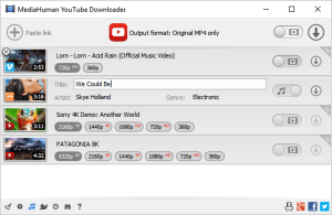 MediaHuman YouTube Downloader 1