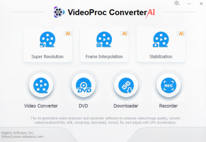 VideoProc Converter AI 1