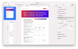 ABBYY FineReader PDF for Mac 1