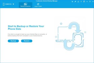Coolmuster Android Backup Manager 1