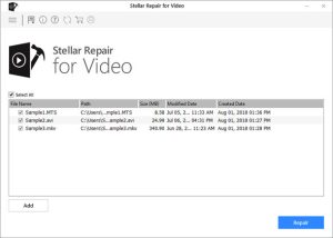 Stellar Repair for Video 2