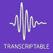 Transcriptable logo