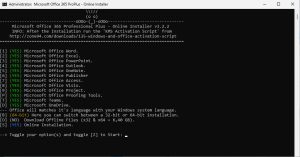 Microsoft Office 365 ProPlus – Online Installer 1