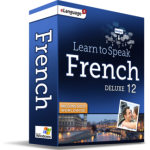 Learn to Speak French Deluxe logo