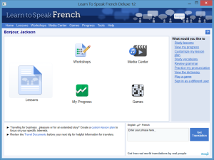 Learn to Speak French Deluxe 1