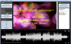 Lyric Video Creator Professional 1