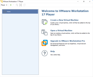 VMware Workstation Player Commercial 1