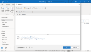Ablebits AutoBCC for Outlook 1