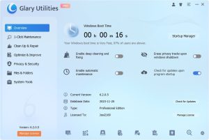 Glary Utilities Pro 1