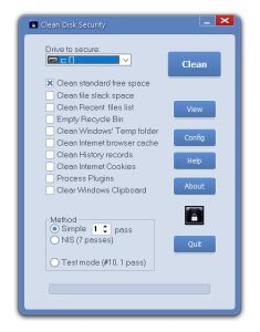 Clean Disk Security 1