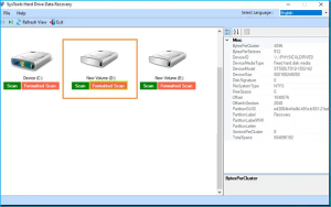 SysTools Hard Drive Data Recovery 1