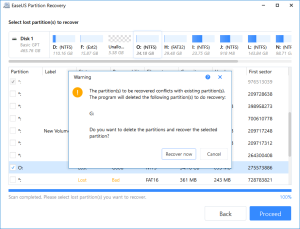 EaseUS Partition Recovery 2