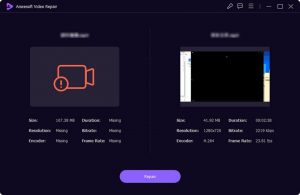 Aiseesoft Video Repair 1
