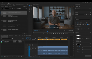 Adobe Speech to Text for Premiere Pro 2025 1