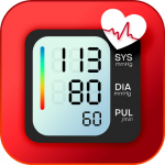 Blood pressure - Heart rate logo