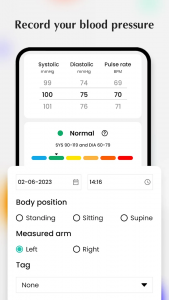 Blood pressure – Heart rate 1