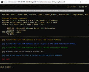 KMS/2038 & Digital & Online Activation Suite 1