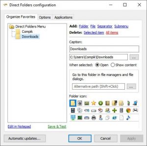 CodeSector Direct Folders Pro 2