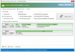 Macrorit Data Wiper 1