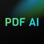 PDF AI Reader Editor, Scanner logo